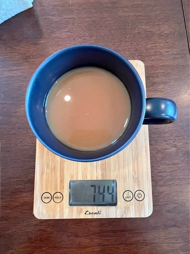 kitchen scale (bamboo) by Escali