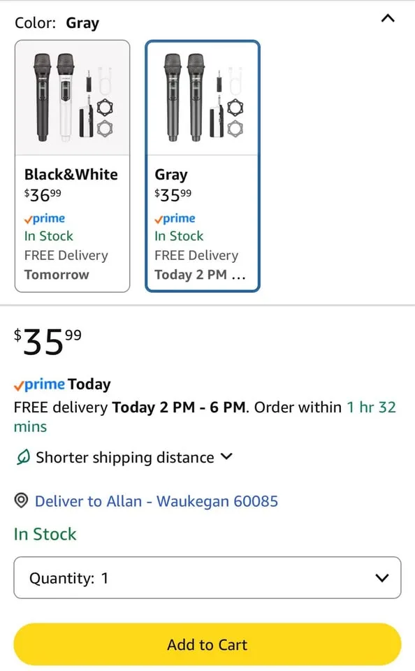 Talomen Wireless Microphone image indicator(10)