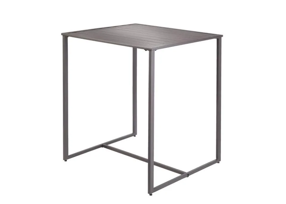 CANVAS Fairview Steel Square Table, Brown, 32x32x36-in image indicator(2)