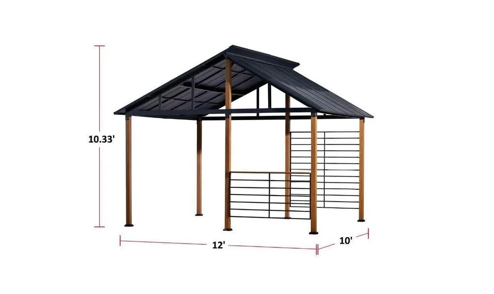 CANVAS Plateau Gazebo, 10-ft x 12-ft