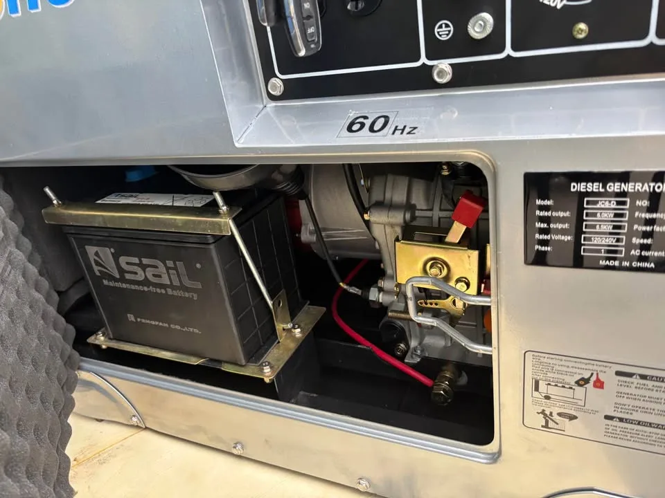 6KW brand new silent diesel generator image indicator(2)