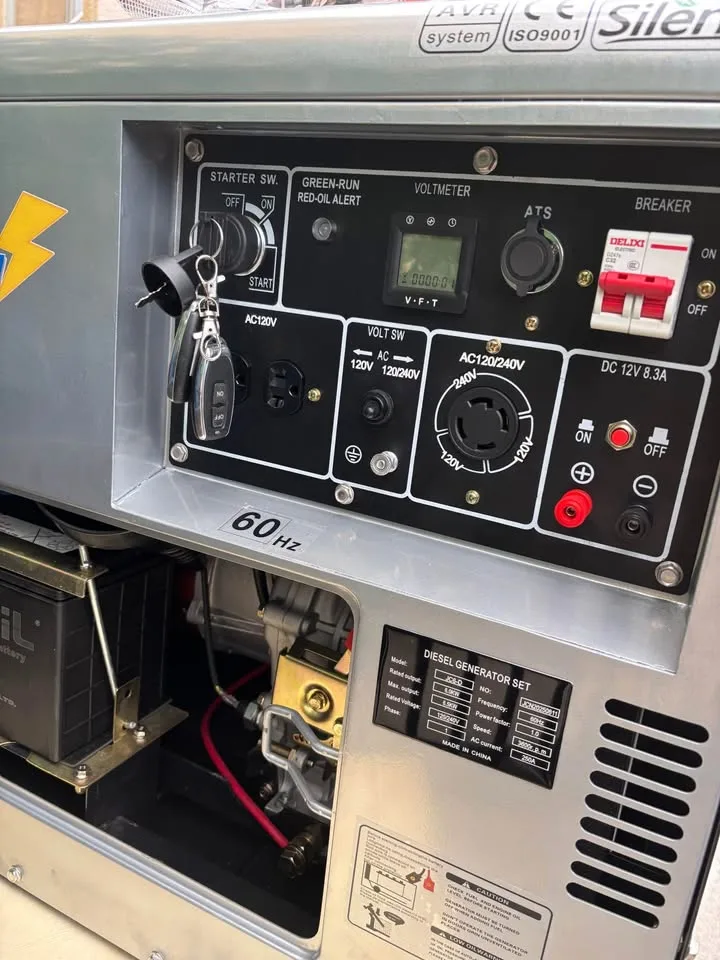 6KW brand new silent diesel generator image indicator(3)