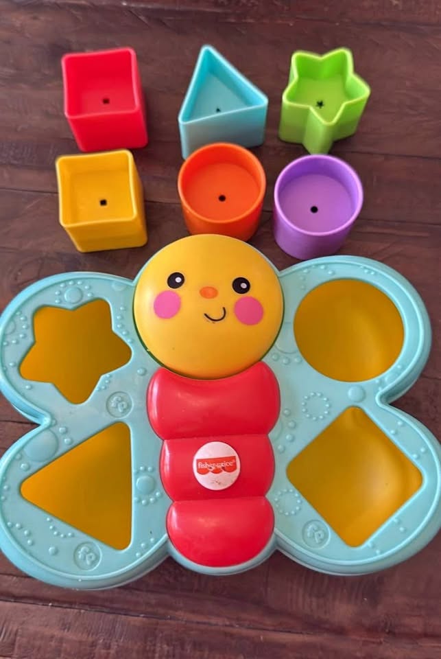 Fisher price shape sorting activity