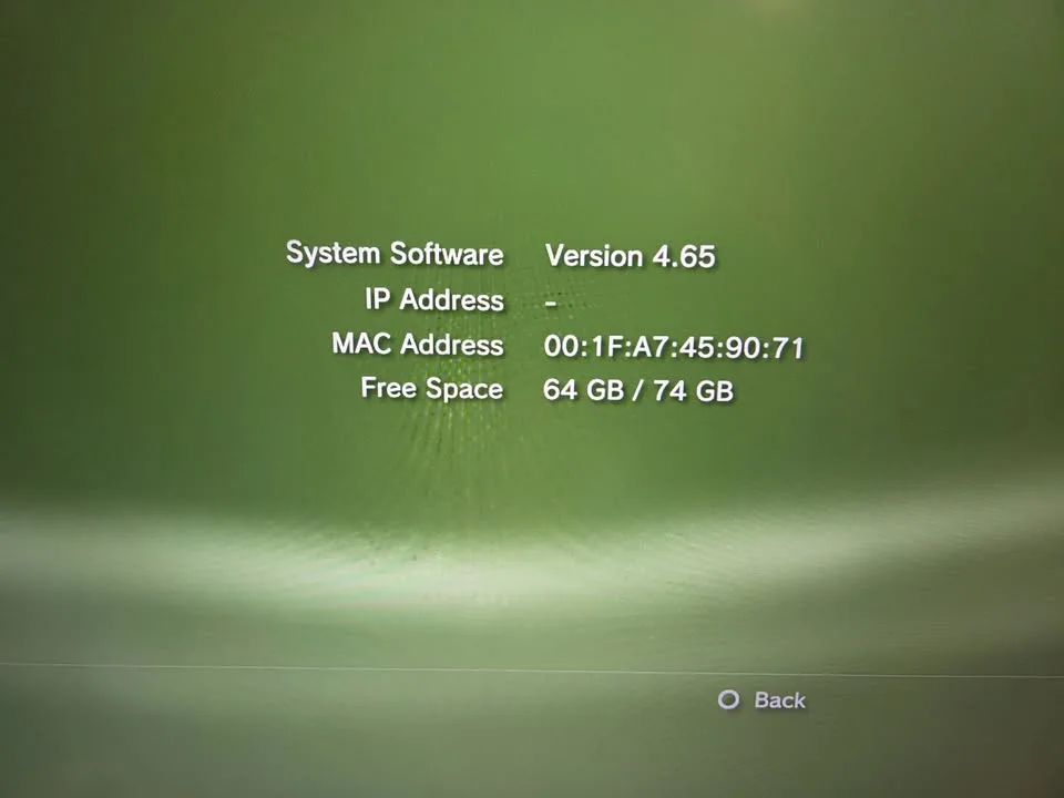 PlayStation 3 Console CECHK01 image indicator(3)