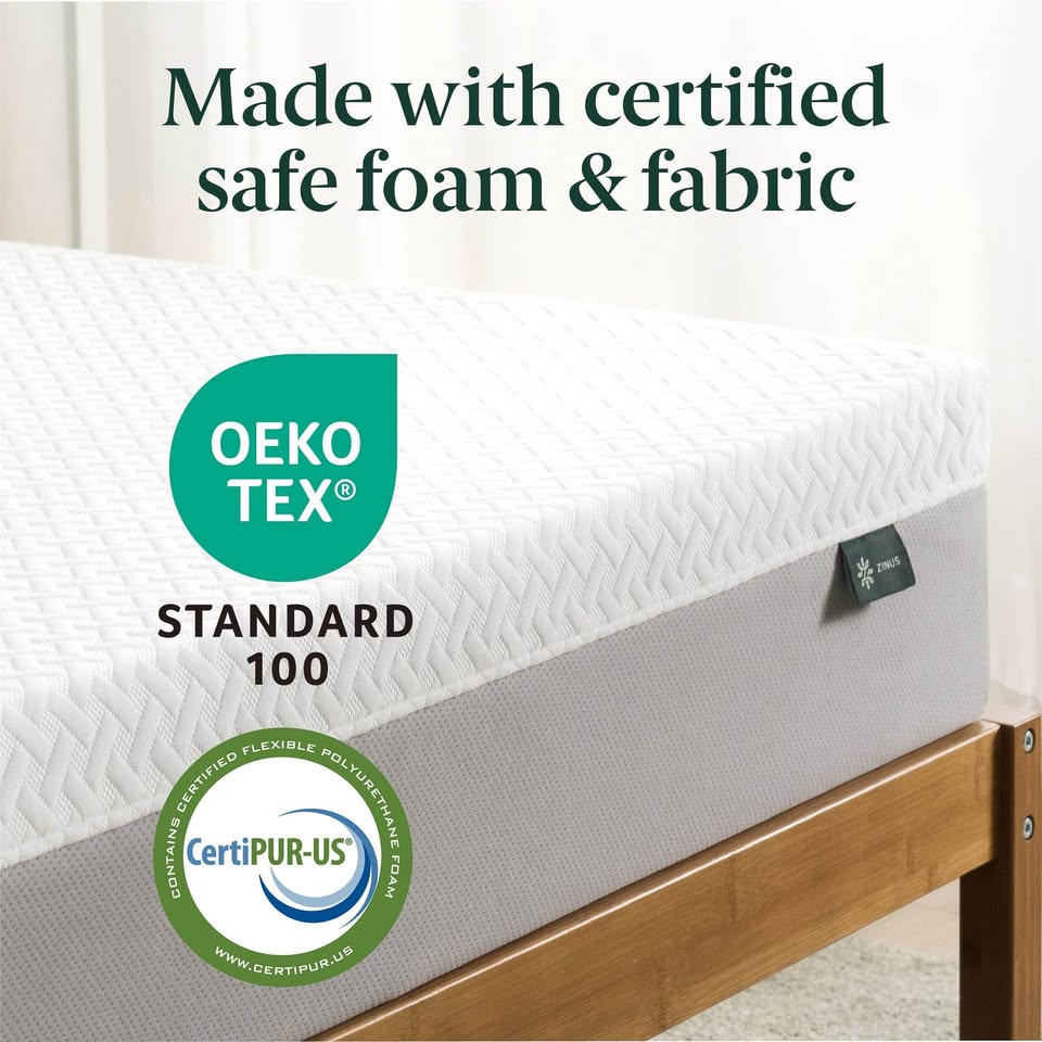 Zinus 10” Memory Foam Mattress - MOVING MUST GO - photo 5