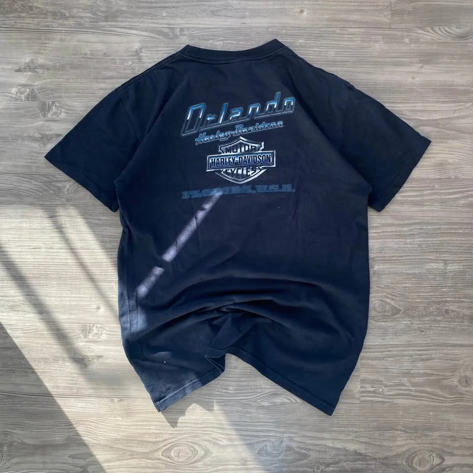 Vintage Harley-Davidson Motorcycles T-Shirt image indicator(3)