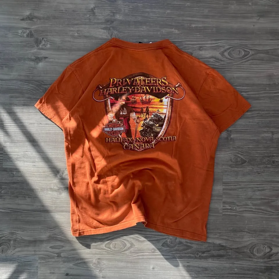 Vintage Harley-Davidson Motorcycles T-Shirt image indicator(3)