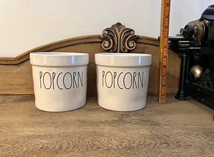 Rae Dunn Popcorn Bowls