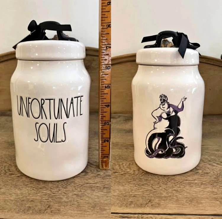 Rae Dunn Disney Little Mermaid Ursula Canister