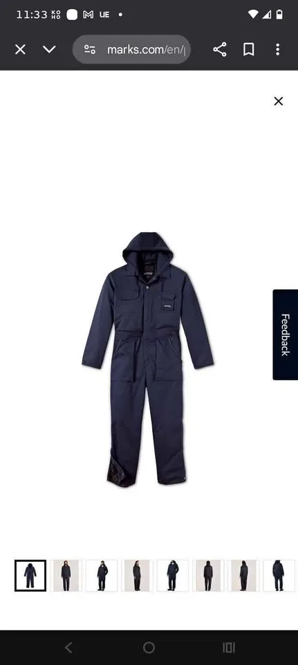 Dakota insulated work tweed coveralls