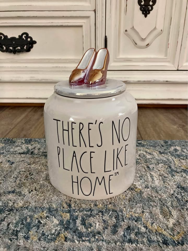 Rae Dunn Wizard of Oz Canister - There’s no place like home