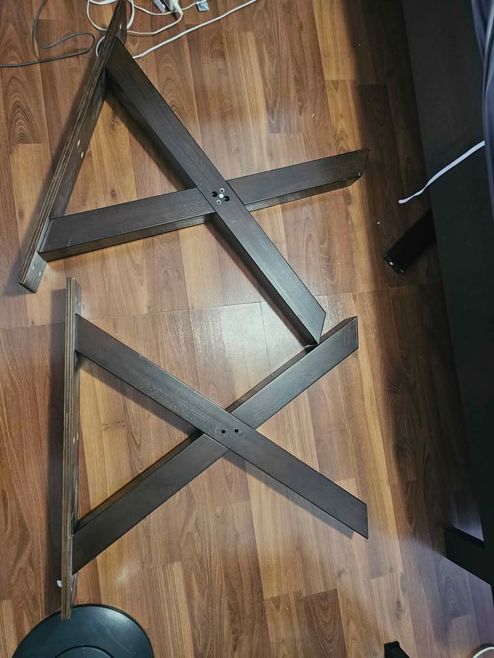 Dining table dark brown - photo 4