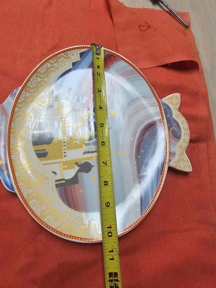 Ramadan 3 round plate set NEW image indicator(3)