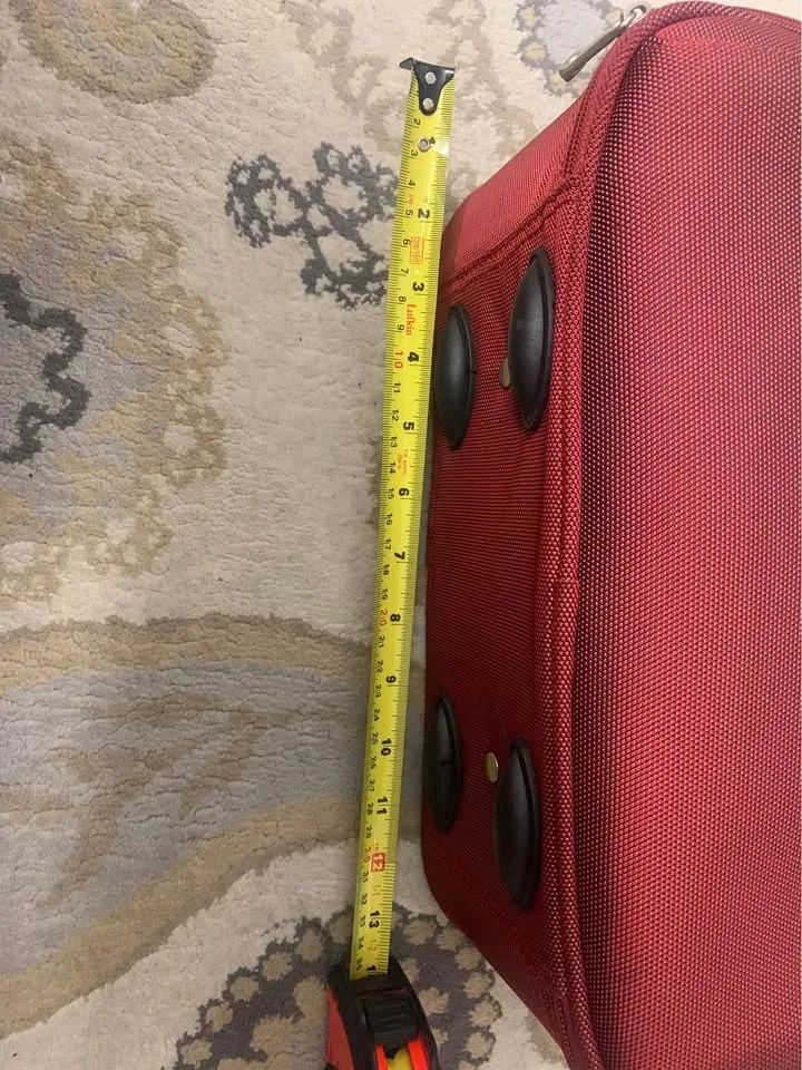 Shoulder travel bag light burgundy Color image indicator(2)