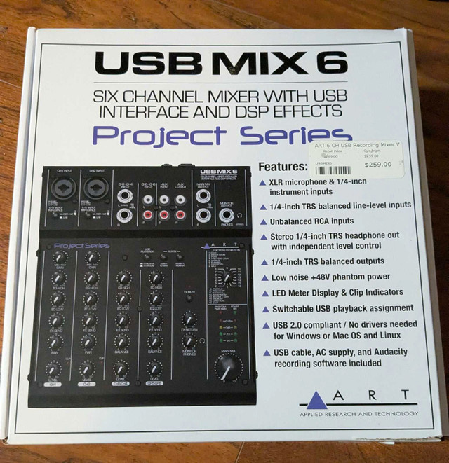 ART USB Mix 6