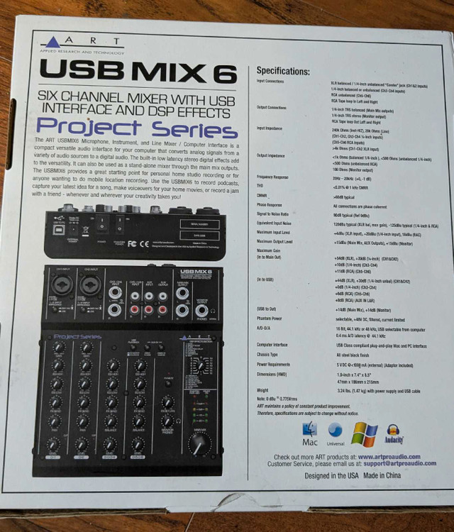 ART USB Mix 6 - photo 2