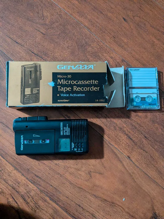 Genava Microcassette Recorder
