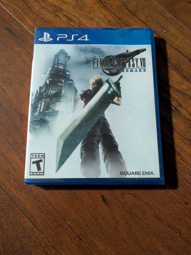 PS4 - Final Fantasy VII remake (new + sealed)