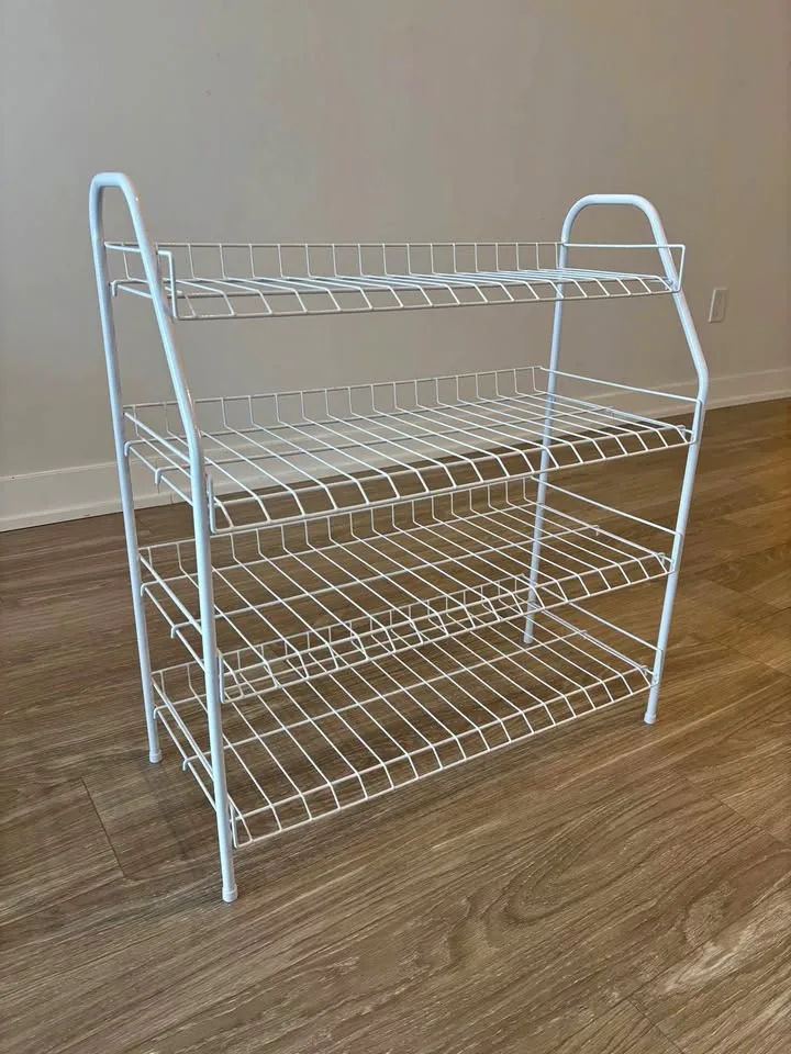 4-Tier Metal Storage Shelves – Set of 3 thumbnail