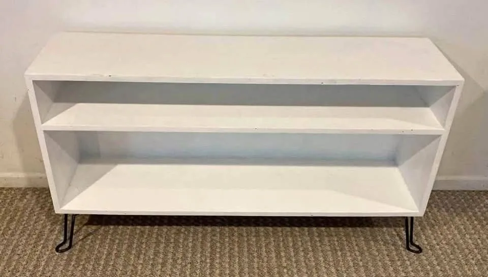 White Bookshelf/Shoerack