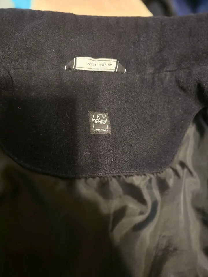 Brand New Size L IKE BEHAR Wool Blend Jacket image indicator(2)