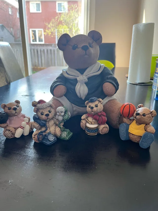 Teddy Bear Figurines thumbnail