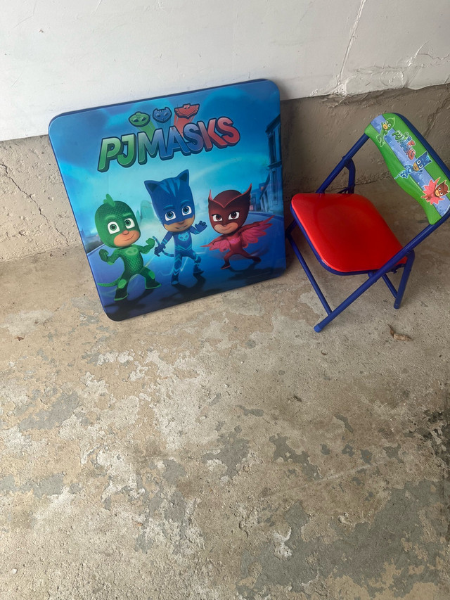 PJ Masks Table and Chair Set