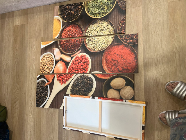 Spice Canvas Art - 4 Piece Set