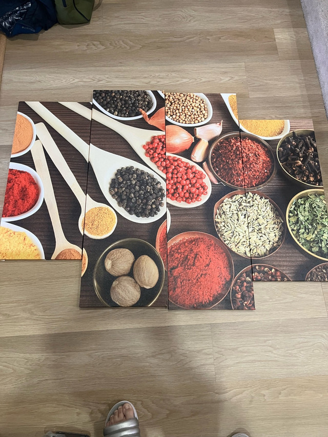 Spice Canvas Art - 4 Piece Set - photo 3