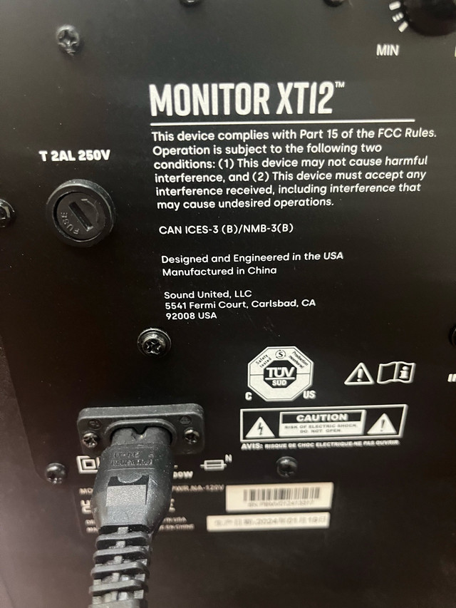 Polk Audio Monitor XT12 Subwoofer - photo 4