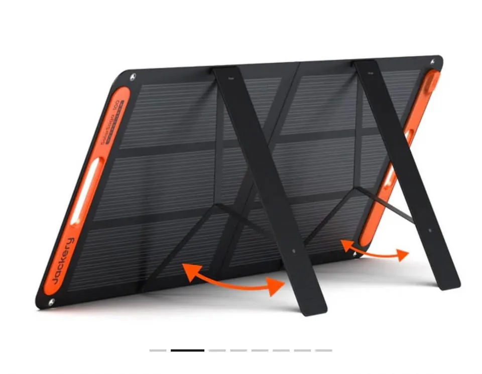 Jackery SolarSaga 100W Portable Solar Panel image indicator(3)