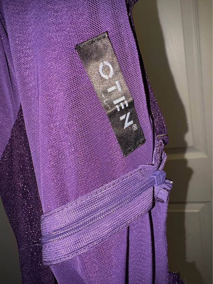 Brand new purple Glitter Dress - Size L - photo 4
