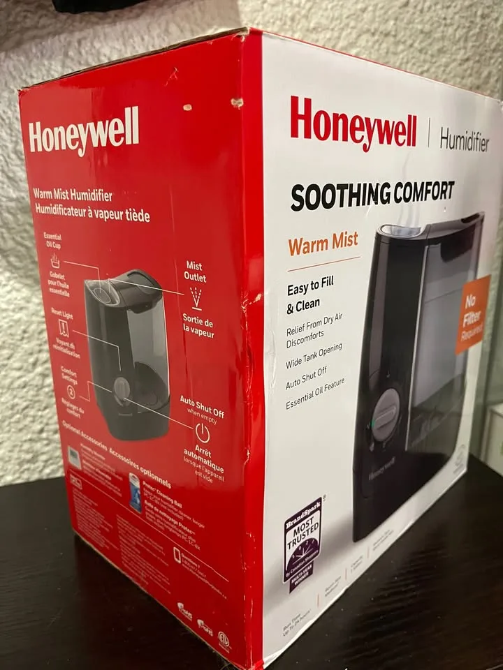 Honeywell HWM845BC Humidifier - Black image indicator(2)