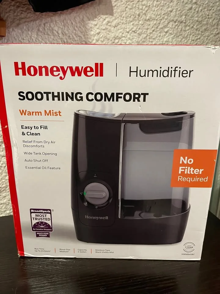 Honeywell HWM845BC Humidifier - Black image indicator(3)