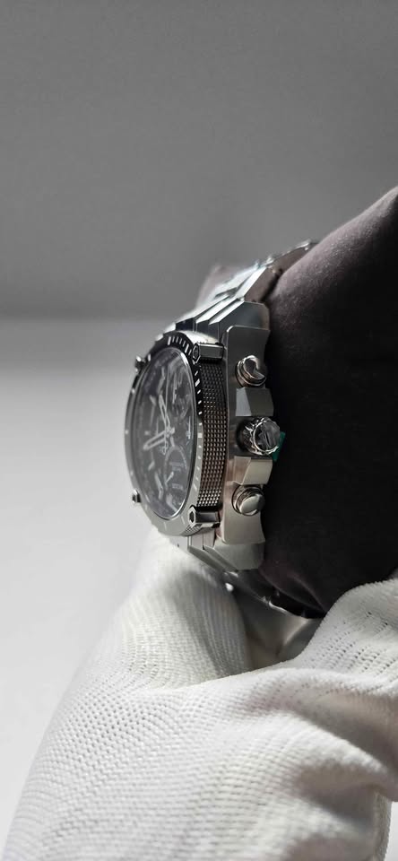 *NEW* Bulova Precisionist HPQ Quartz Chronograph 45mm Watch - photo 4