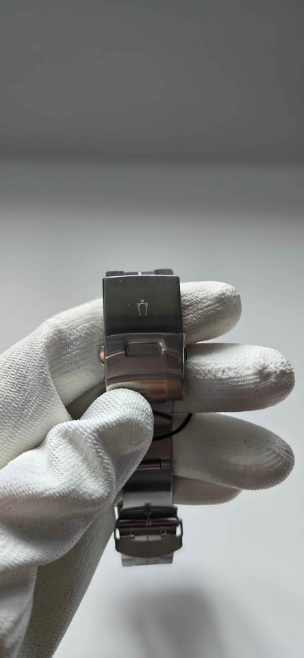 *NEW* Bulova Precisionist HPQ Quartz Chronograph 45mm Watch - photo 5