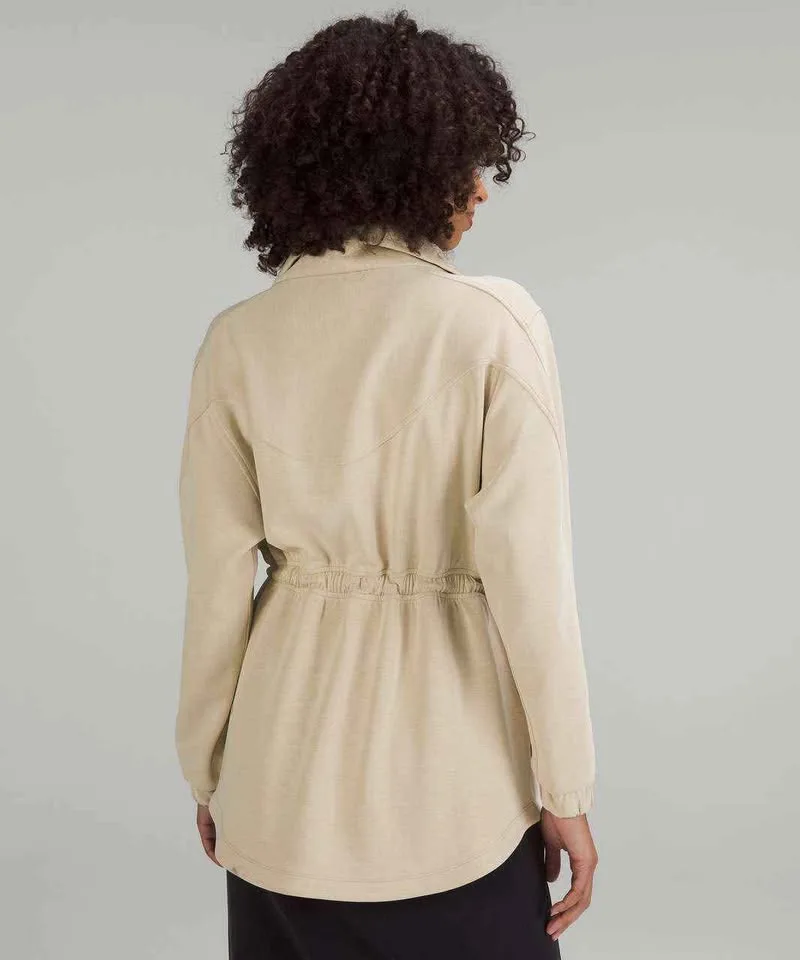 Lululemon Softstreme Cinch-Waist Full-Zip Jacket image indicator(3)