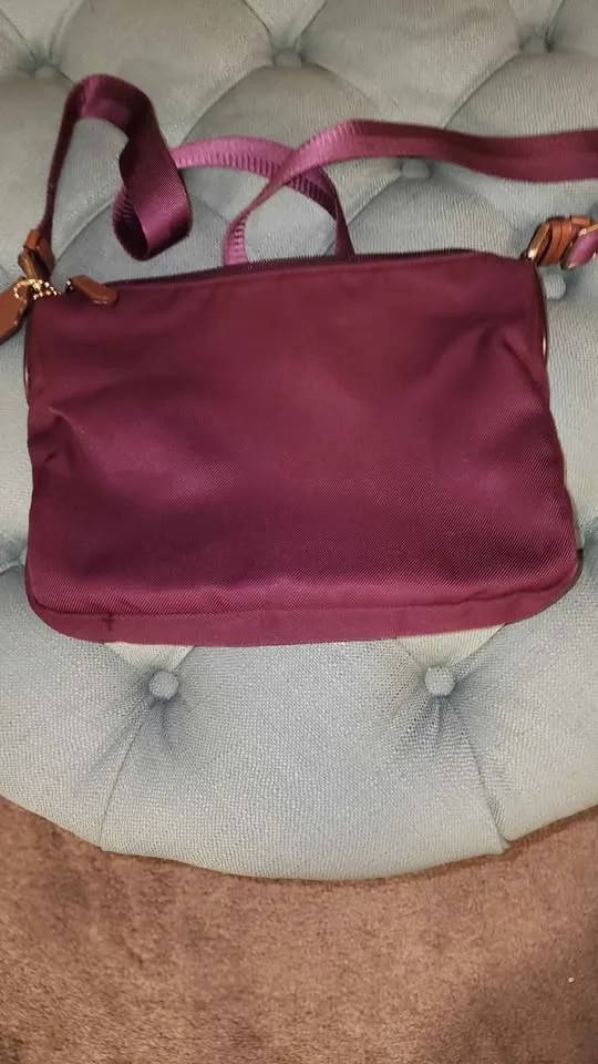 Coach Sawyer crossbody bag- plum image indicator(3)