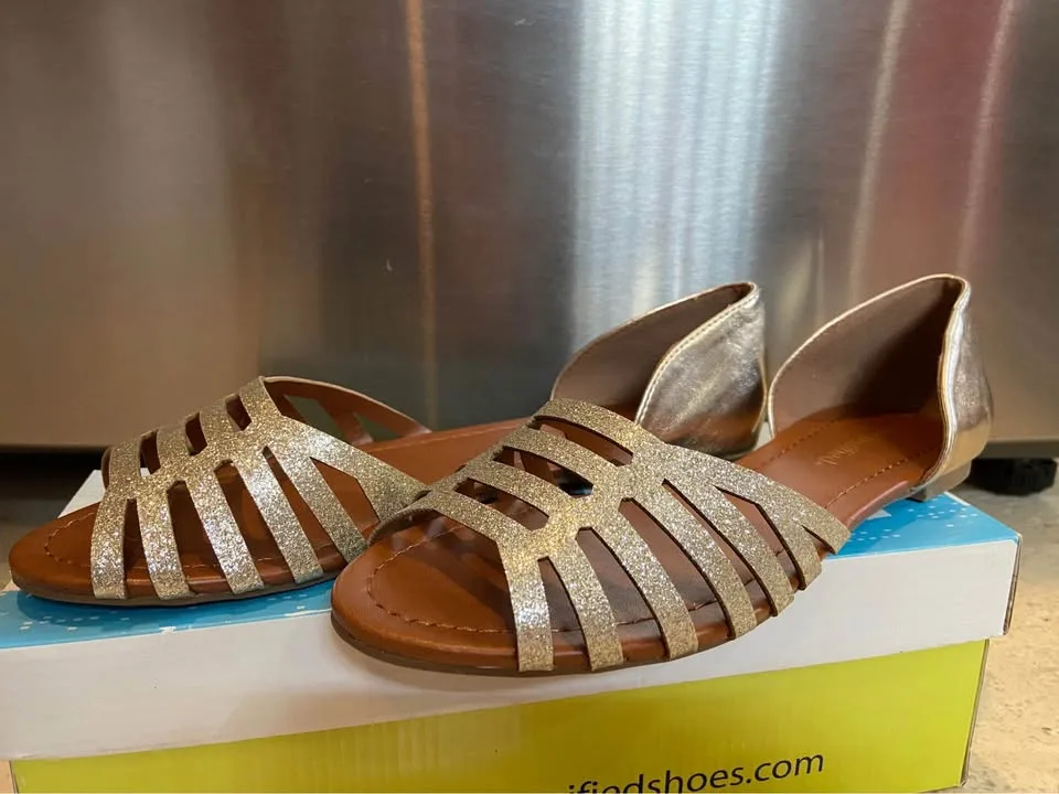 Two Pair of Women’s Sandals, size 8. New! Both for $10 image indicator(3)