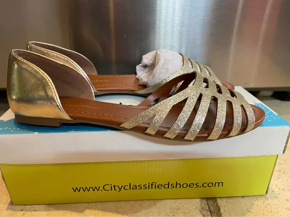 Two Pair of Women’s Sandals, size 8. New! Both for $10 image indicator(4)