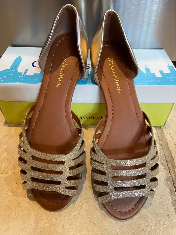 Two Pair of Women’s Sandals, size 8. New! Both for $10 image indicator(5)