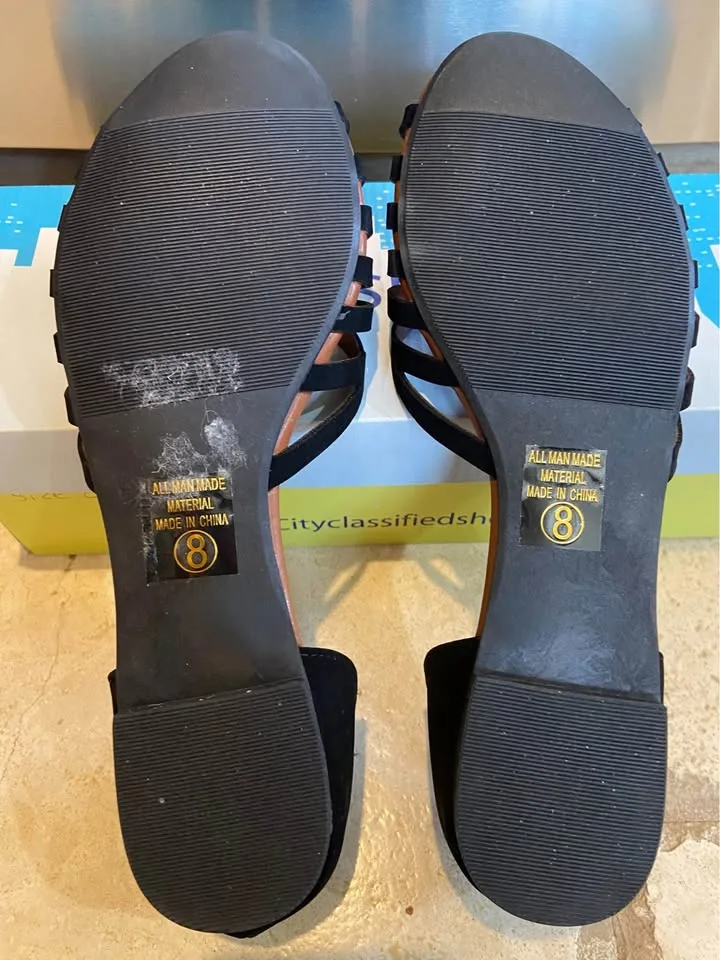 Two Pair of Women’s Sandals, size 8. New! Both for $10 image indicator(10)