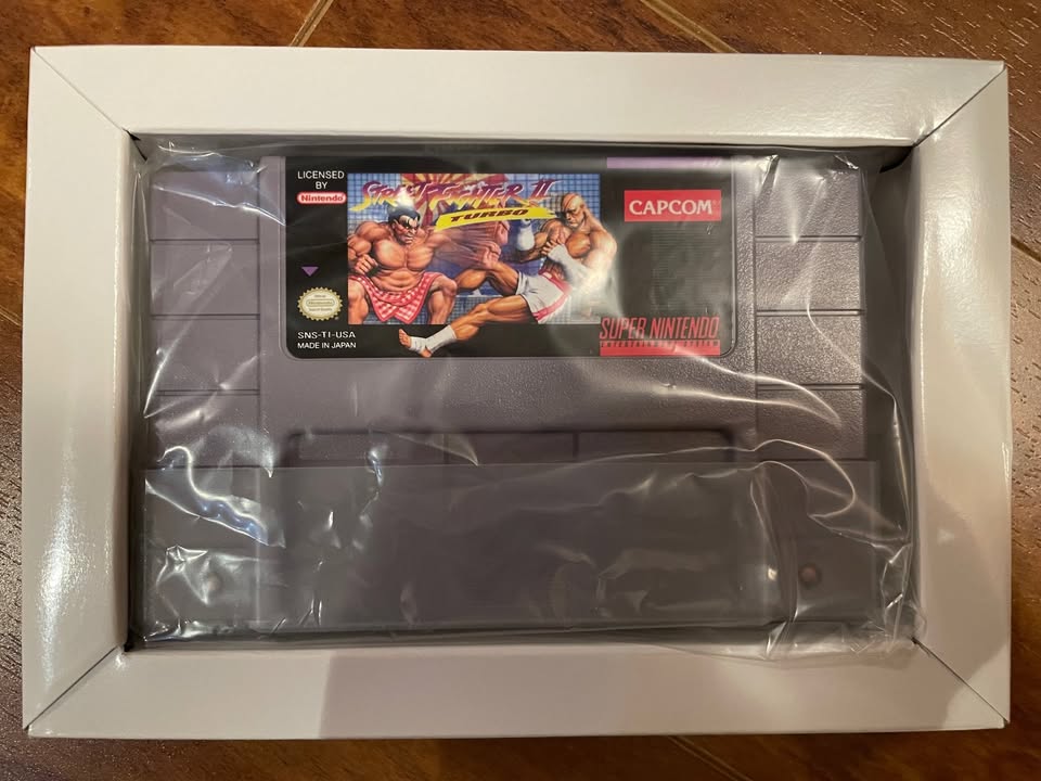 SNES Street Fighter II Turbo, CIB in Great Condition - photo 3