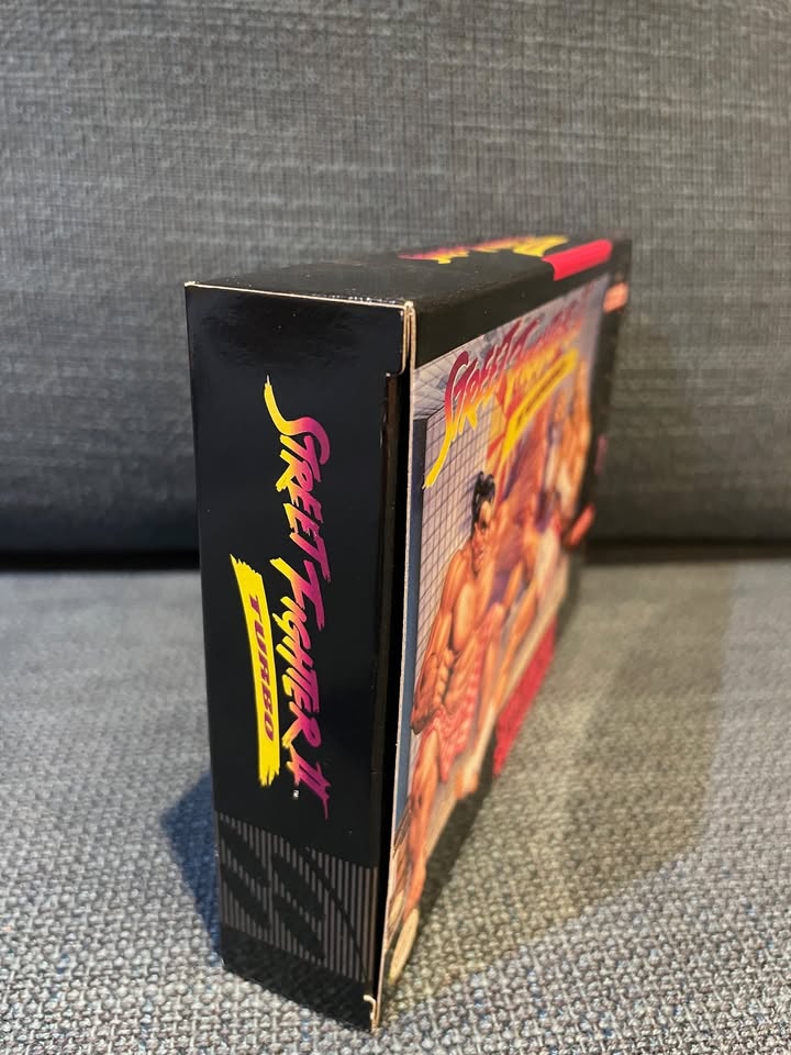 SNES Street Fighter II Turbo, CIB in Great Condition - photo 4