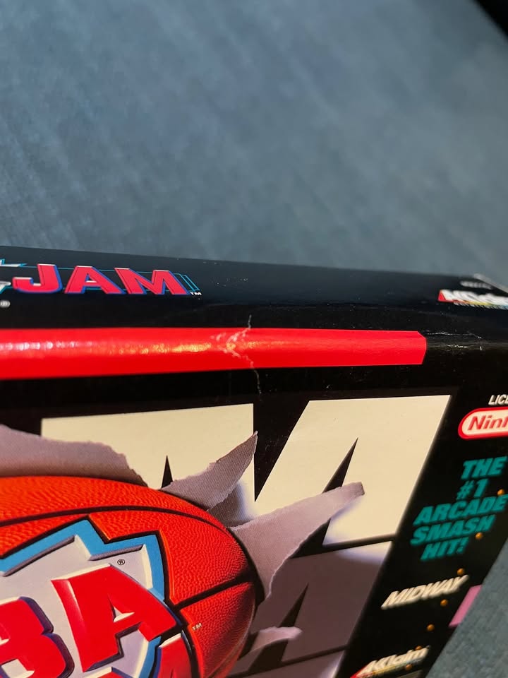 SNES NBA Jam, CIB in Great Condition - photo 4