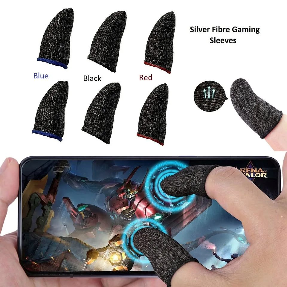 50 x Sweatproof Finger Sleeve Gaming Gloves