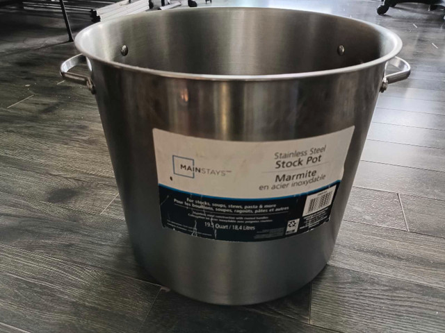 Stockpot stainless steel