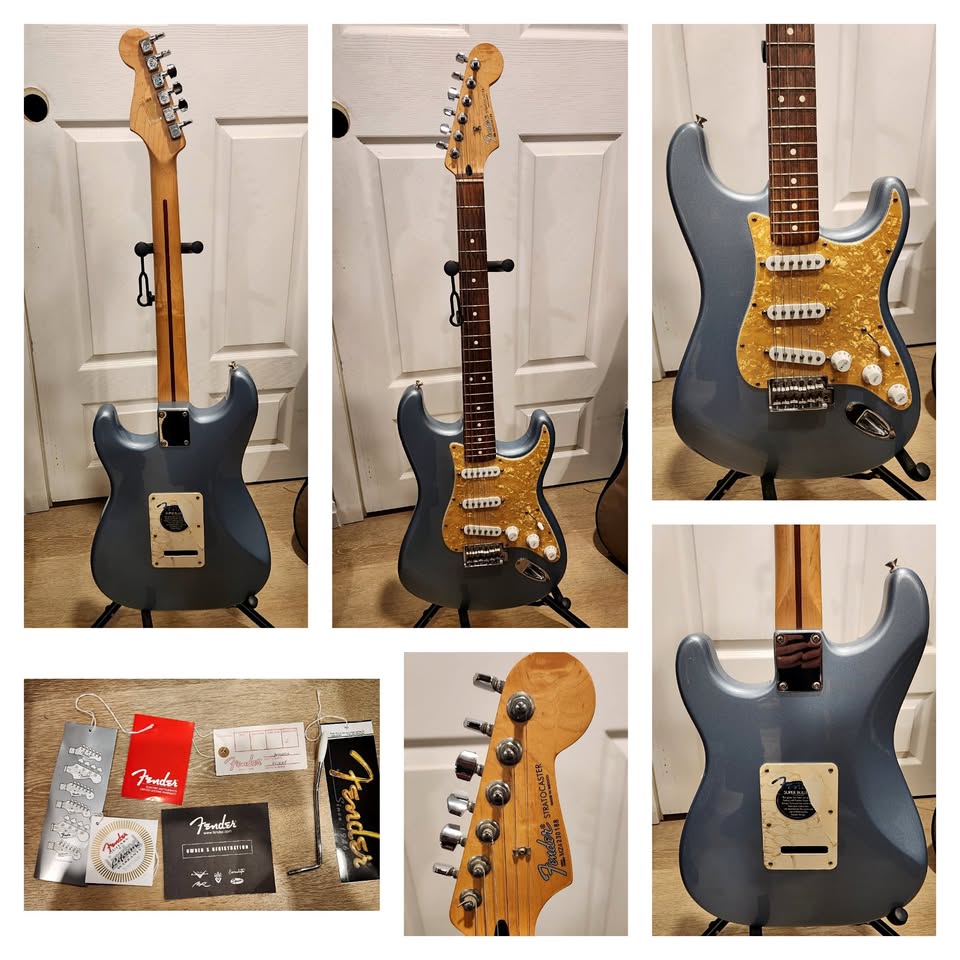 $800 Fender Stratocaster - Made in Mexico - Blue Agave
