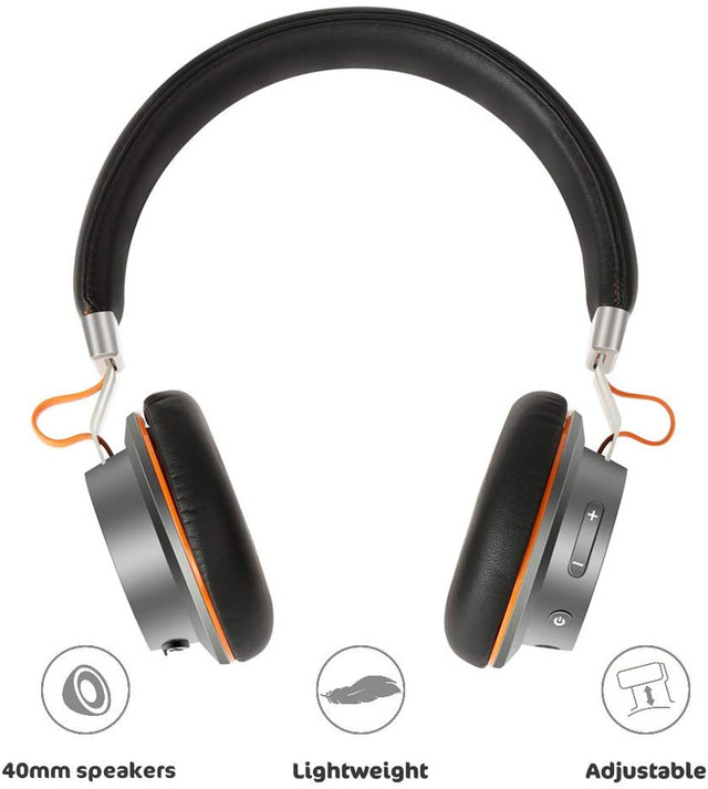 NUBWO Bluetooth Headphones, Wireless with Microphone Cell