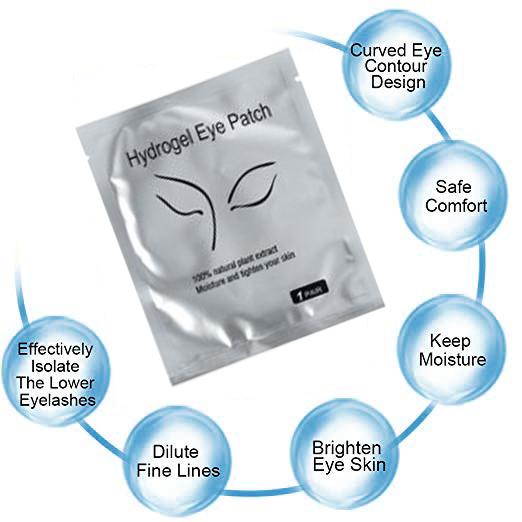 Hydrogel Eye Patch Eye Lash Extension 10 nos